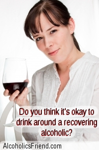 Wife Drinking Wine
