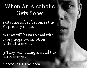 changing alcoholic
